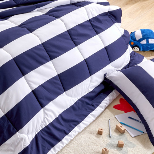 Viv + Rae Denelle Rugby Stripe Comforter Set & Reviews Wayfair